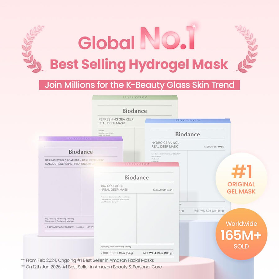 BIODANCE Bio-Collagen Real Deep Mask | 4 Pack